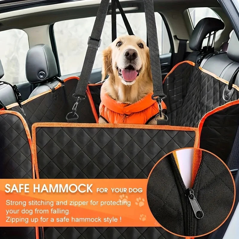 Large Dog Car Seat Hammock Cover for Backseats
