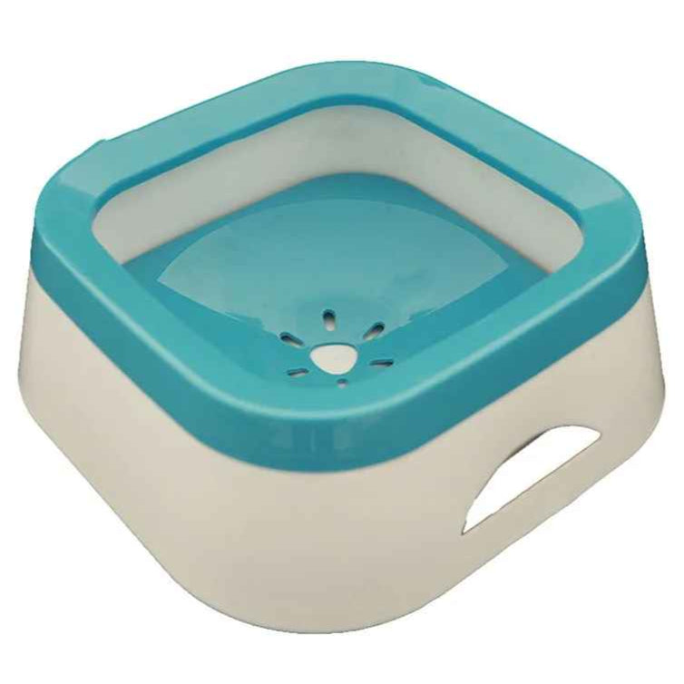 Large Anti-Splash Pet Drinking Bowl for Dogs & Cats | 1L