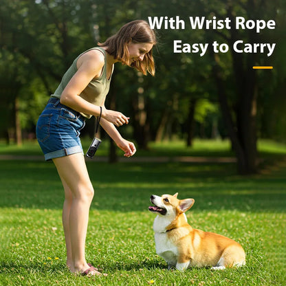 Handheld Ultrasonic Anti-Bark Dog Training Repeller with LED Light 13
