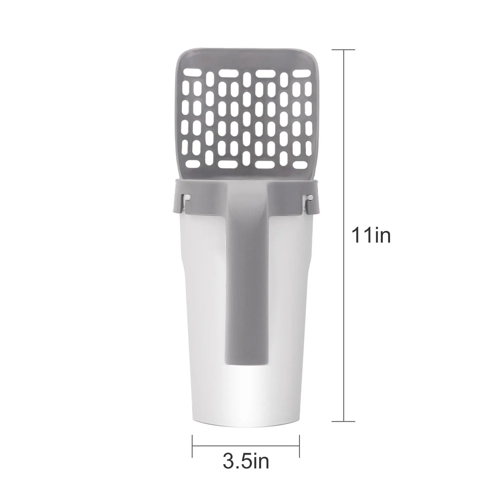 Easy-Scoop Cat Litter Sifter with Attached Waste Container 9