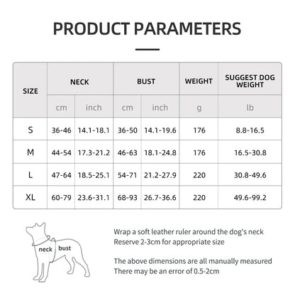Supportive Dog Harness Training Vest with Reflective Straps 15