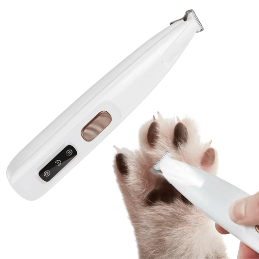Cordless Dog Paw Trimmer with LED Light for Safe Grooming 1