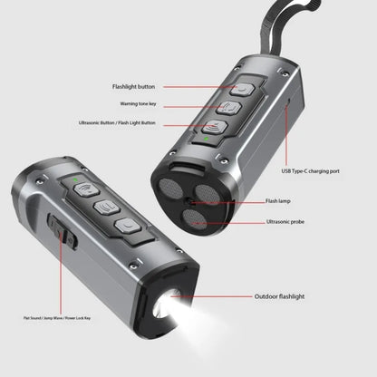 Handheld Ultrasonic Anti-Bark Dog Behavior Training Device with LED Light 9