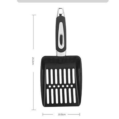 Stainless Steel Cat Litter Scoop for Easy Sifting & Sieving