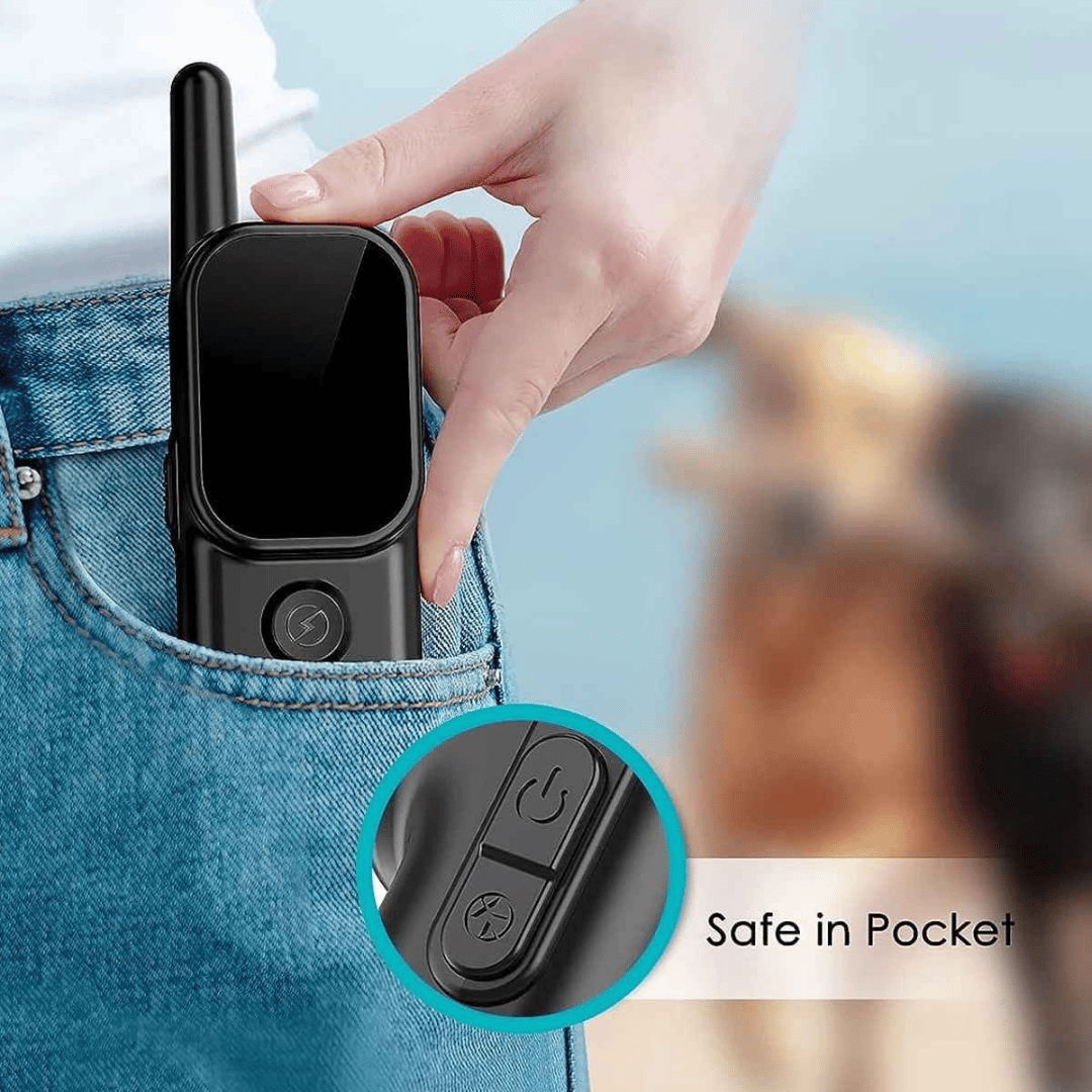 300m Dog Training Collar & Digital Remote Control with Safety Strap 8