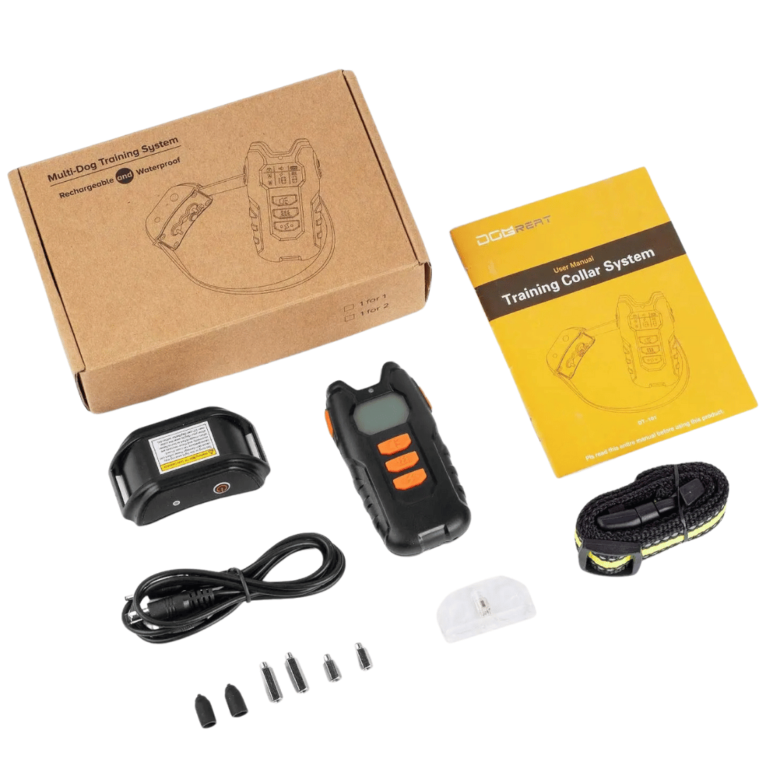 300m Dog Training Collar with LCD Remote | Waterproof E-Collar 7
