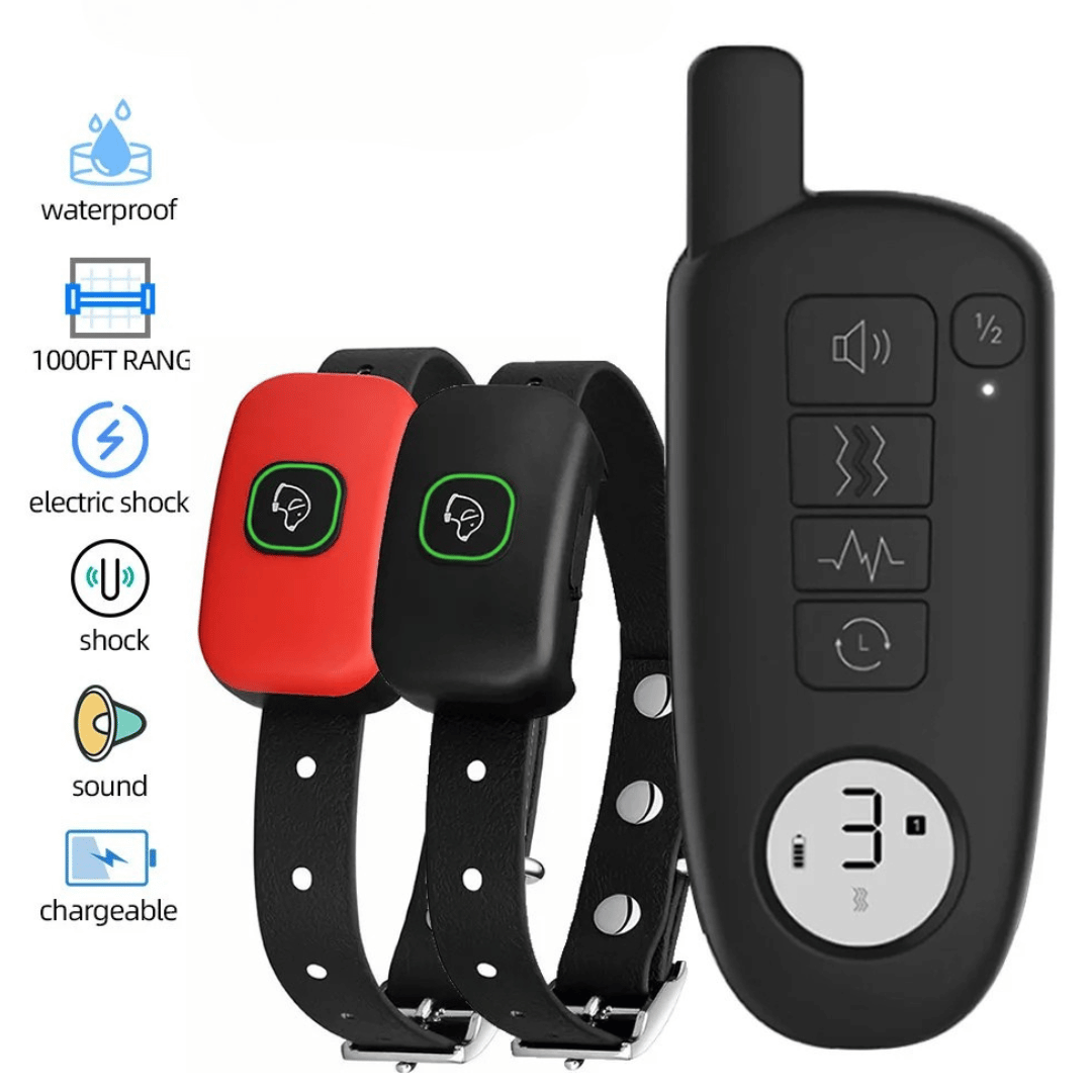300m Electric Dog Training Collar with Remote Control 7