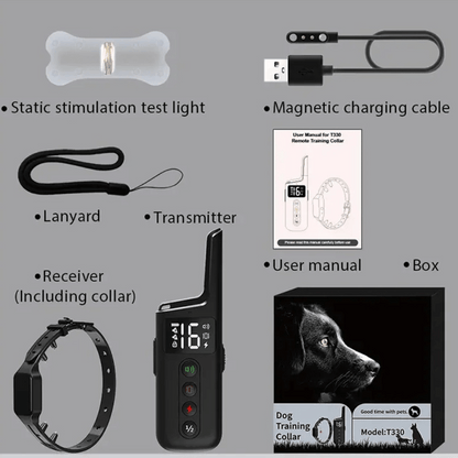 300m Safe Shock Electric Dog Training Collar with Remote Control 6