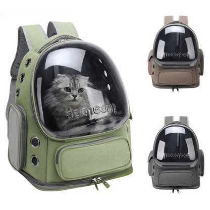 Space Bubble Cat Backpack Carrier | Breathable & Transparent Pet Travel Carrier
