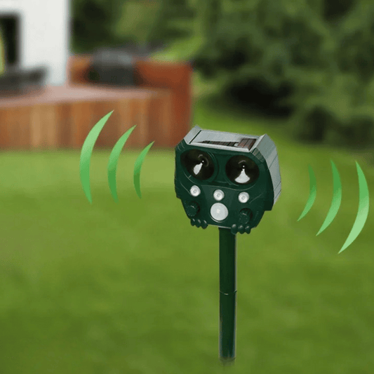 Solar-Powered Ultrasonic Animal Deterrent to Repel Birds, Rodents & Unwanted Cats From Your Garden 1