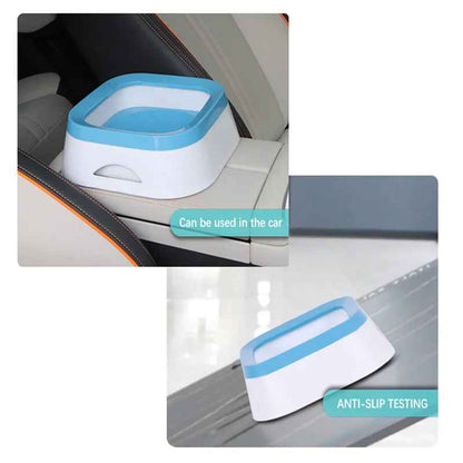 Large Anti-Splash Pet Drinking Bowl for Dogs & Cats | 1L
