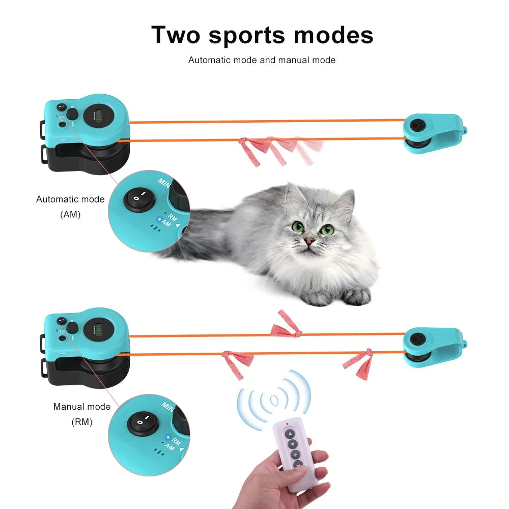 Interactive Cat Hunting Toy | Motion-Based Exercise Game for Indoor Cats