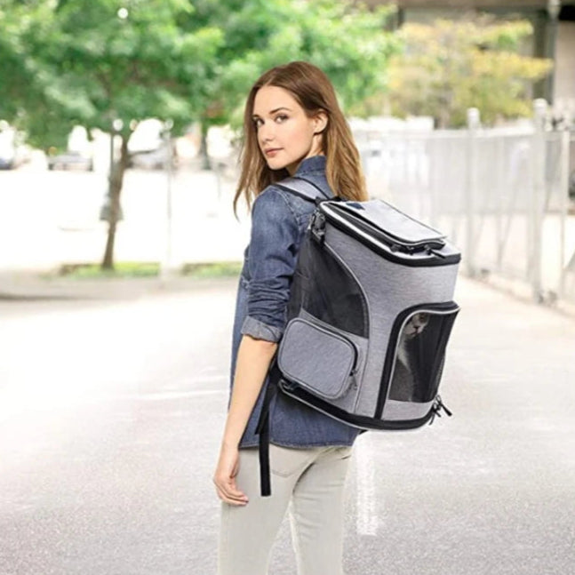 Large Expandable & Breathable Cat Carrier Backpack