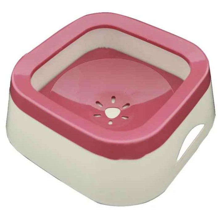 Large Anti-Splash Pet Drinking Bowl for Dogs & Cats | 1L
