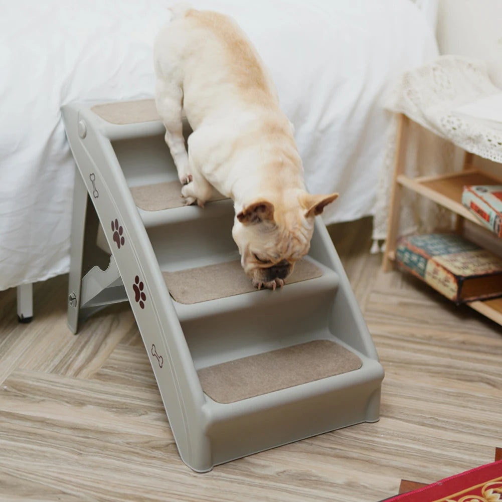 Portable Folding Pet Steps for Small, Senior & Mobility-Impaired Dogs & Cats 11