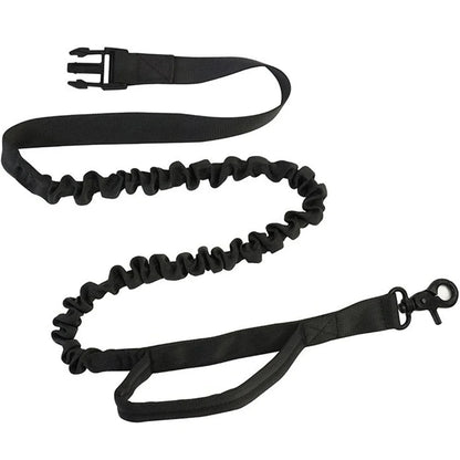 Running Dog Leash Waist Bag with Hands-Free Bungee, Bottle Holder & Secure Zips 4