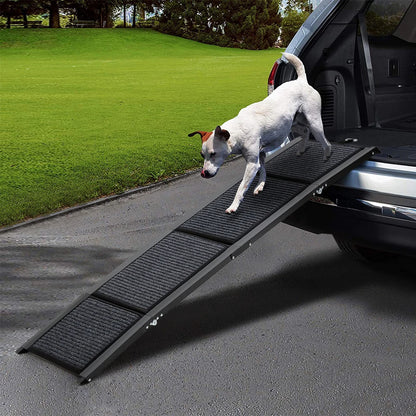 Folding Portable Dog Car Ramp with Non-Slip Base for Senior, Injured & Small Dogs 6