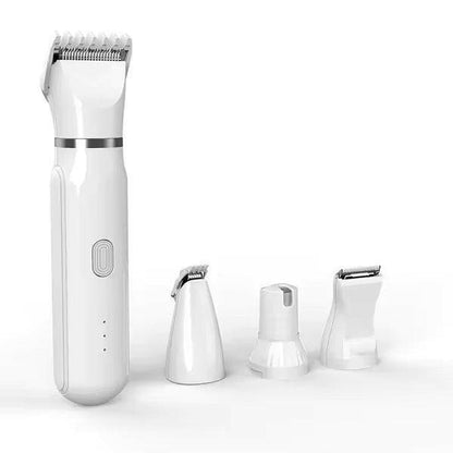 4-in-1 Low-Noise Dog Grooming Clippers with USB Rechargeable Battery 1
