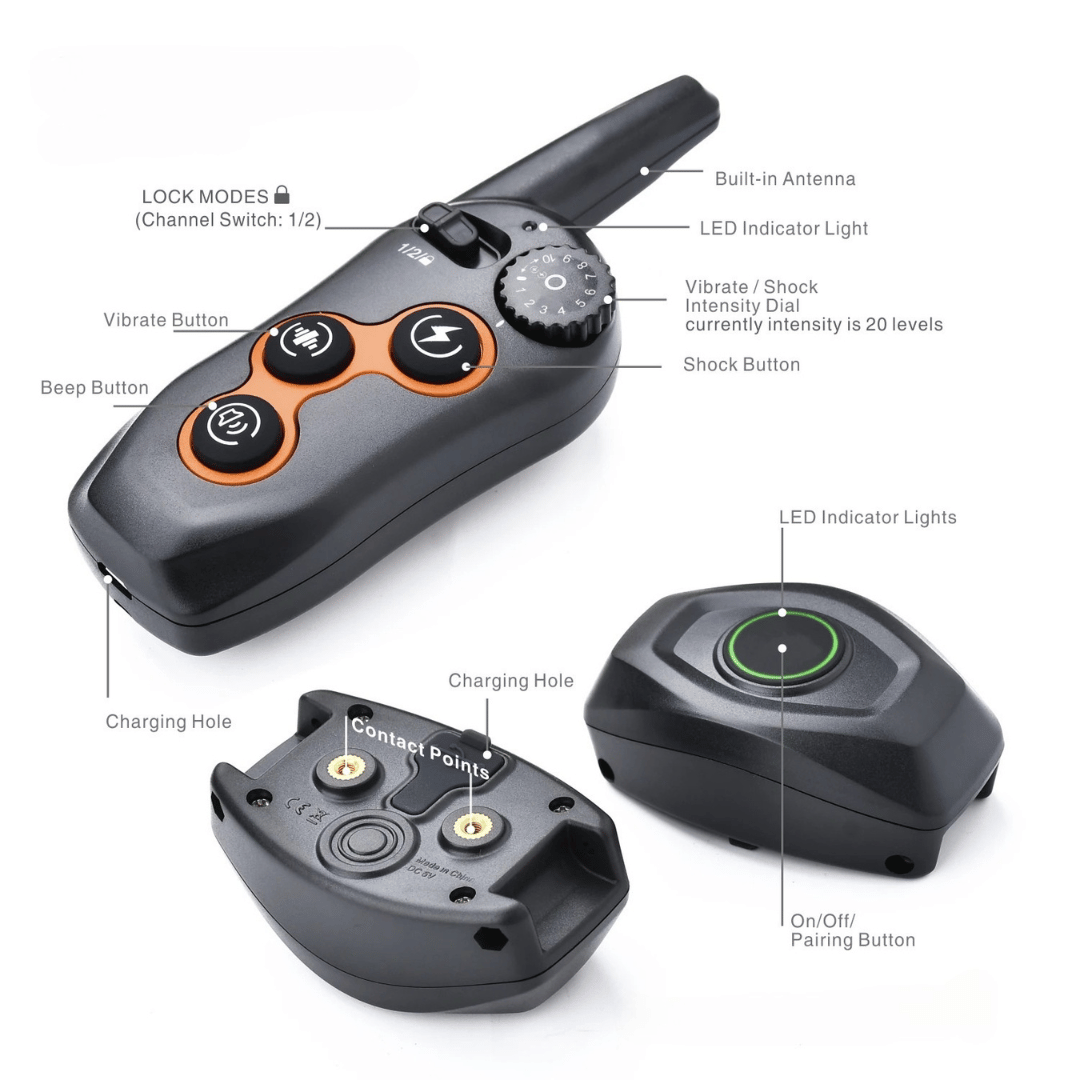 400m E-Collar for Dog Training with 3 Control Modes 6