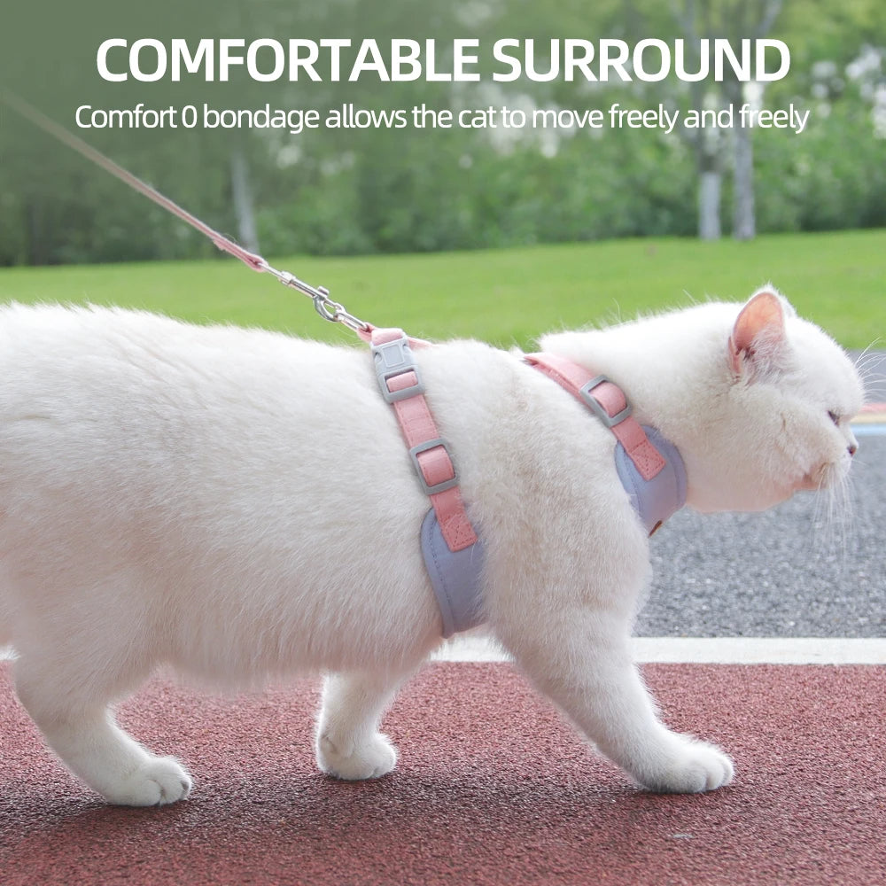 Comfort Kitty Cat Harness & Leash Set 5