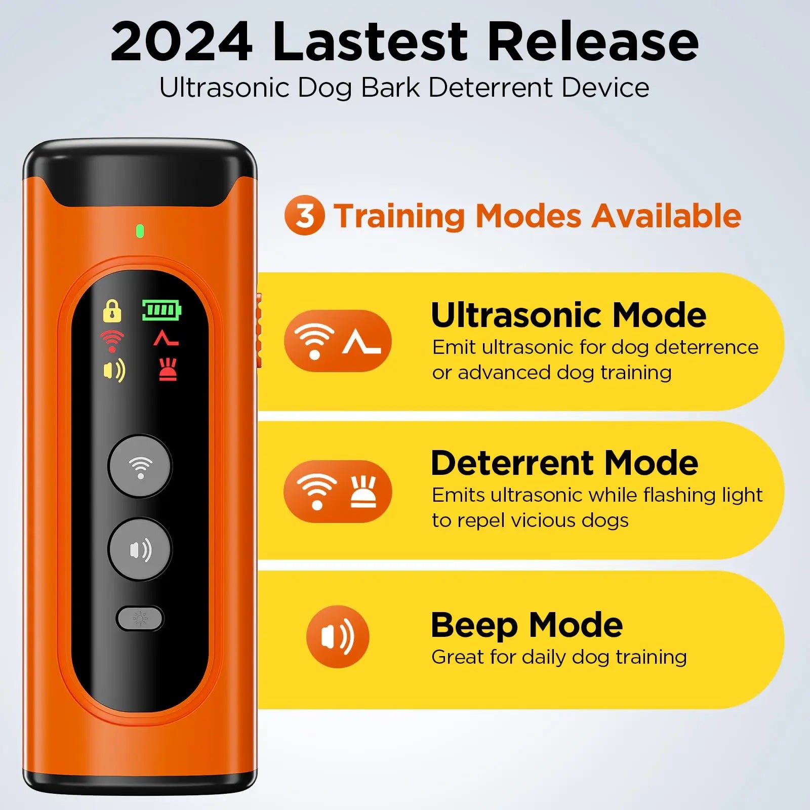 Pocket-Size Ultrasonic Dog Bark Controller with Fast Charge & Long Battery Life 5