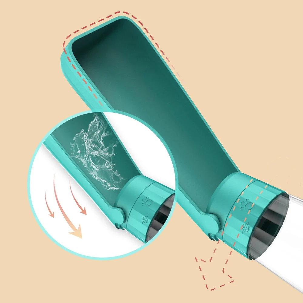 Large Portable Dog Water Bottle for Dogs of All Sizes | 550ml
