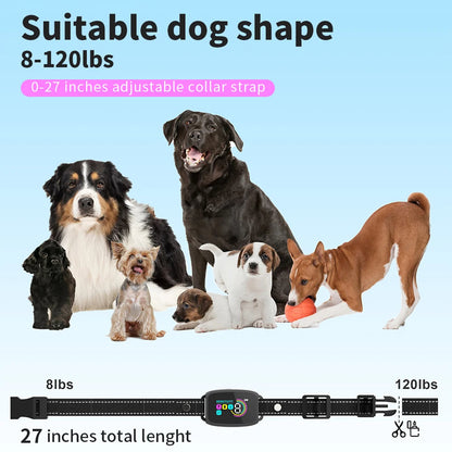 Smart Dog Training E-Collar with Anti-Bark Technology