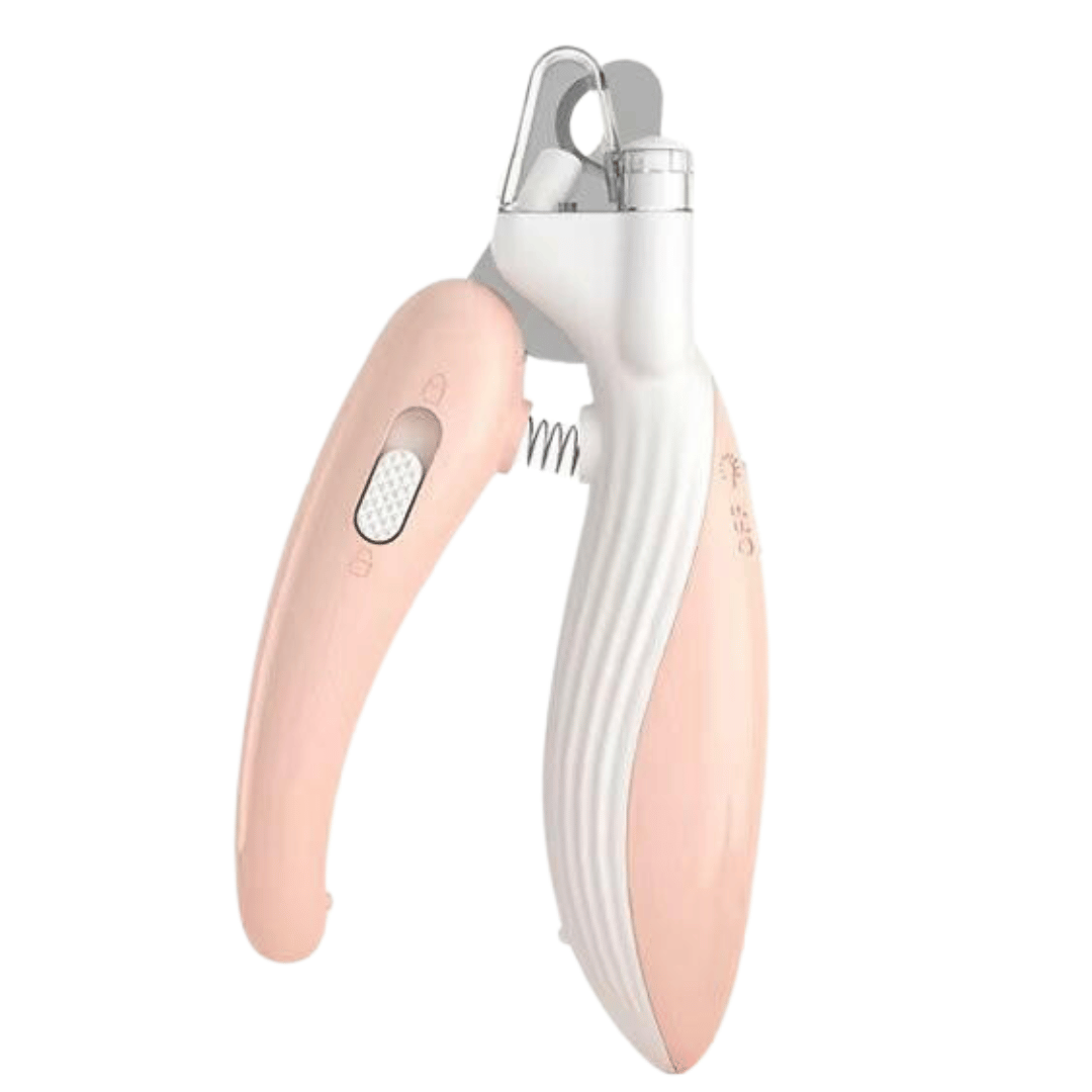 Dog Nail Clippers with LED Light, Safety Guard & Ergonomic Grip for Precise Trimming 4