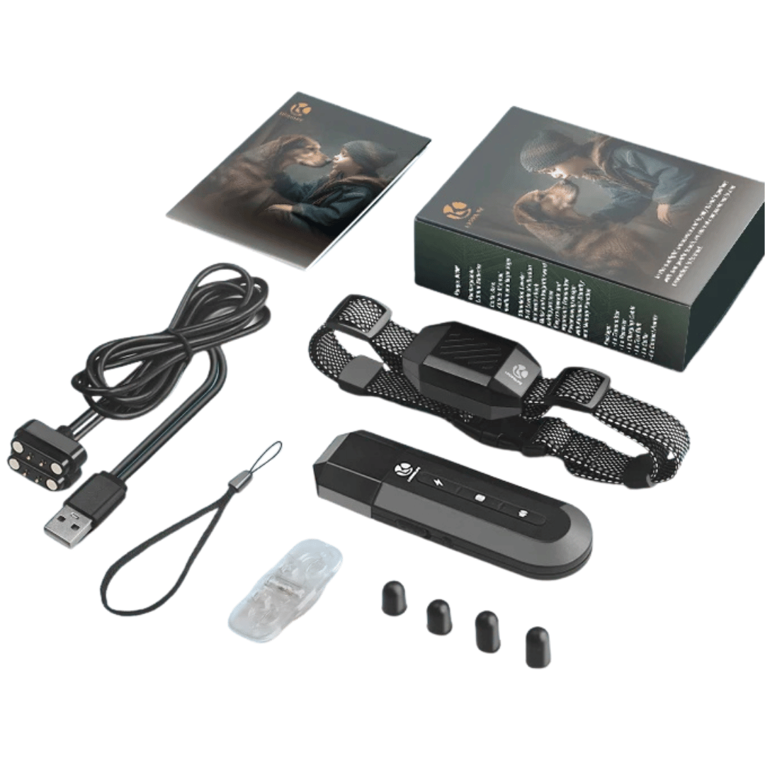 800m Remote Controlled Dog Training Collar | Rechargeable Shock, Vibration & Beep E-Collar