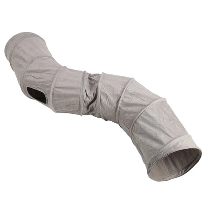 Pop-Up Cat Tunnel with Crinkle Material | Foldable & Portable Cat Play Tube
