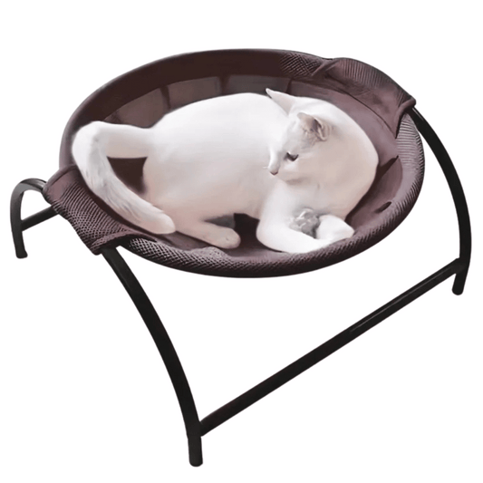 Free-Standing Cat Bed Hammock with Study Frame