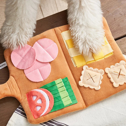 Deli-Hound Dog Snuffle Mat for Slow Feeding & Treat Dispensing