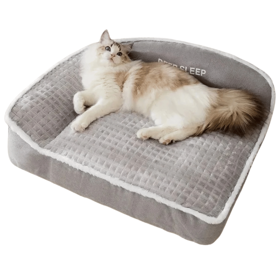 Super-Soft & Insulated Calming Dog Bed with Zipped Washable Cover 3