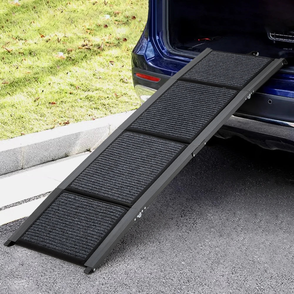 Folding Portable Dog Car Ramp with Non-Slip Base for Senior, Injured & Small Dogs 5