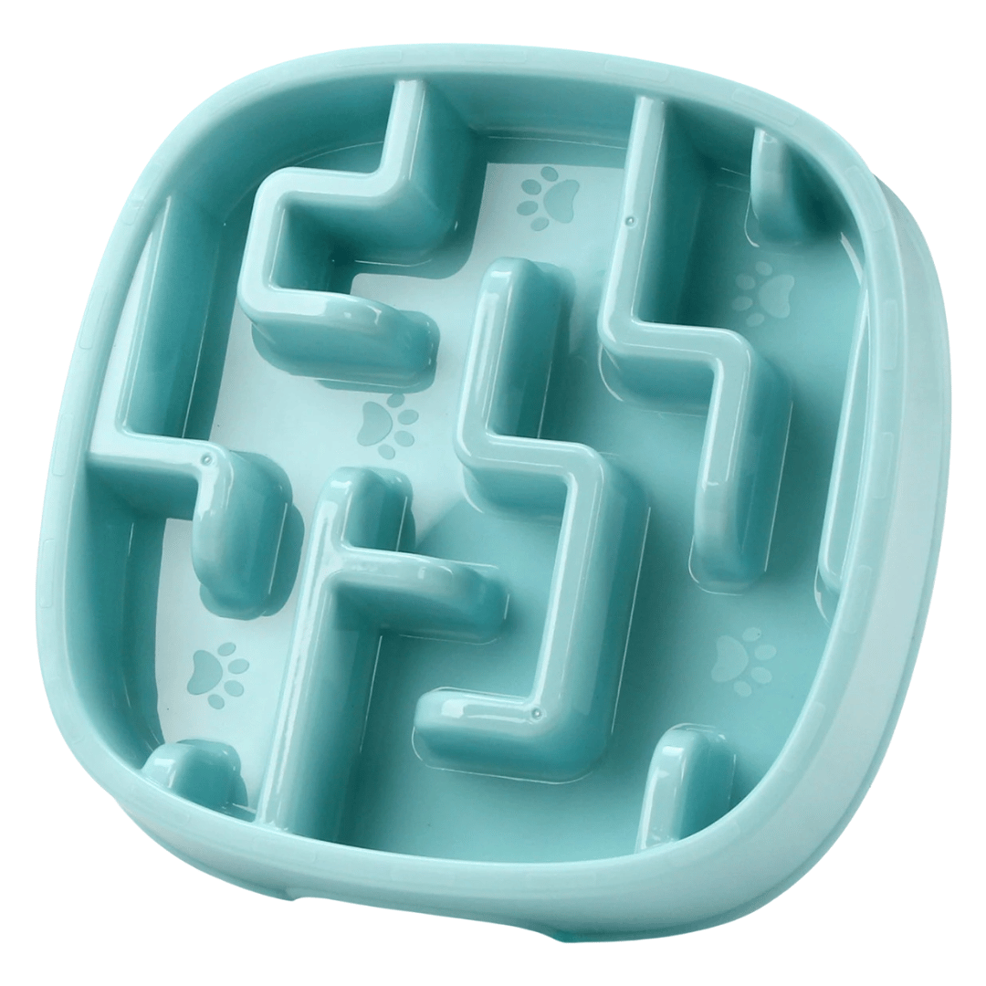 Maze-Design Slow Feeder Pet Bowl for Healthy Eating