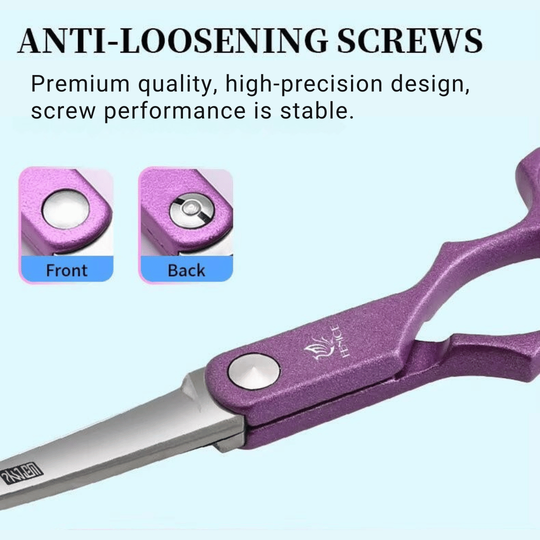 6.5-Inch Professional Dog Grooming Scissors Kit with Ergonomic Handles & High-Precision Stainless Steel 8