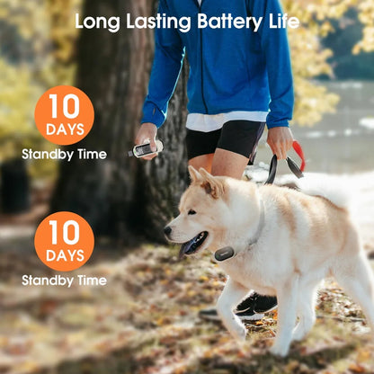 Electric Dog Training Collar & Remote with 3 Modes for Behaviour Control | Up to 600m & Waterproof