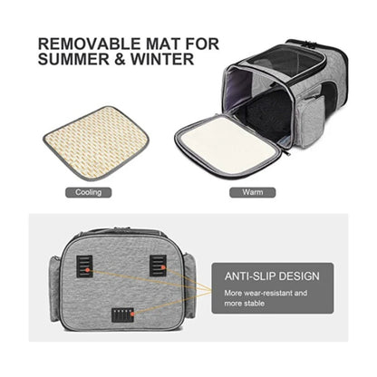 Large Expandable & Breathable Cat Carrier Backpack