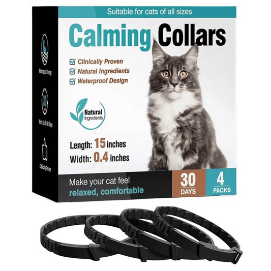 Cat Calming Collar with Safe Pheromones for Anxiety Relief & Soothing 1
