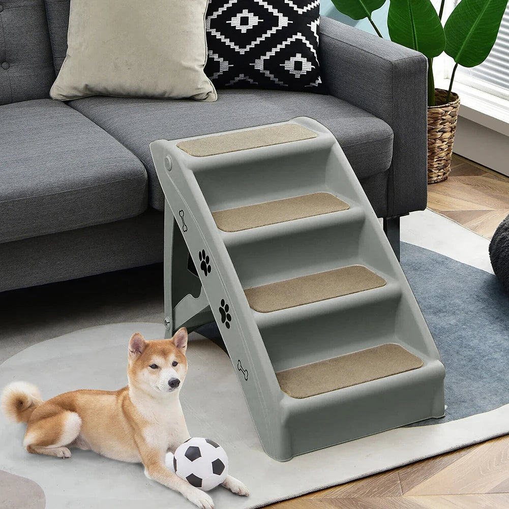Portable Folding Pet Steps for Small, Senior & Mobility-Impaired Dogs & Cats 8