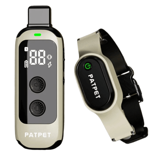 Electric Dog Training Collar & Remote with 3 Modes for Behaviour Control | Up to 600m & Waterproof