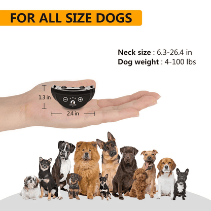 Automatic Vibration Anti-Bark Dog Collar for Humane No Shock Bark Training