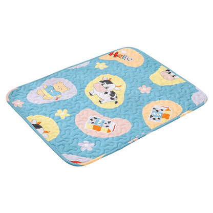 Cute Moisture-Resistant Pet Cooling Mat for Dogs & Cats