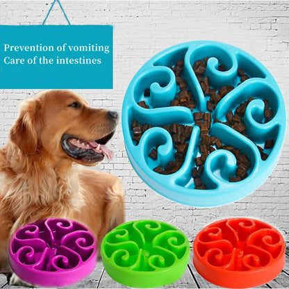Slow Feeder Dog Bowl with Anti-Flip Base | Dog Lick Bowl for Heathy & Fun Eating