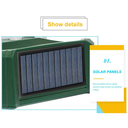 Solar-Powered Ultrasonic Animal Deterrent to Repel Birds, Rodents & Unwanted Cats From Your Garden 17