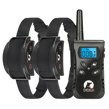 Sound & Vibrate No Shock Dog Training Collar & Remote | Up to 500m Range