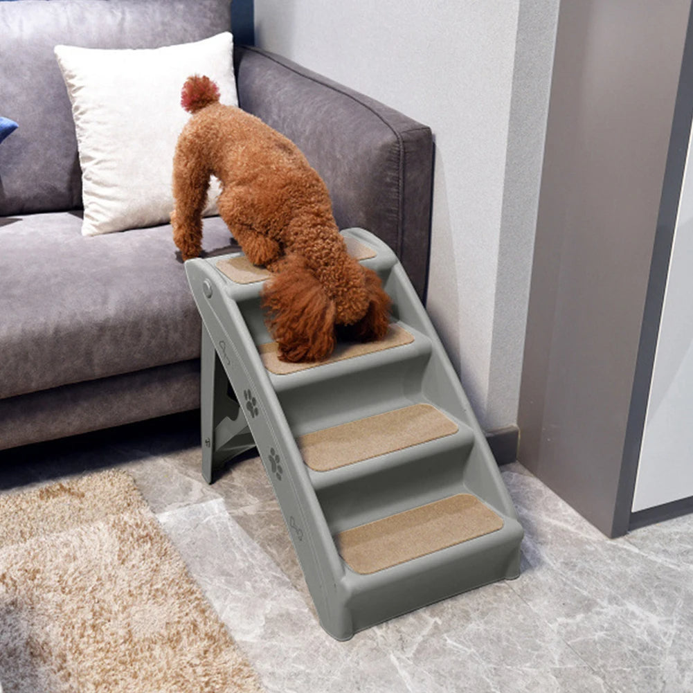 Portable Folding Pet Steps for Small, Senior & Mobility-Impaired Dogs & Cats 9