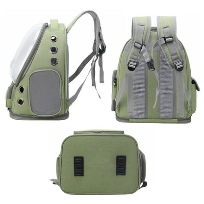 Space Bubble Cat Backpack Carrier | Breathable & Transparent Pet Travel Carrier