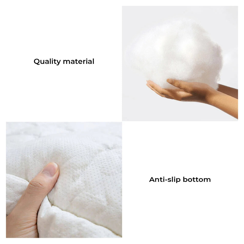 Cosy-Checkered Plush Dog Bed Sofa Protector with Bolster | For Smaller Dogs & Cats 10