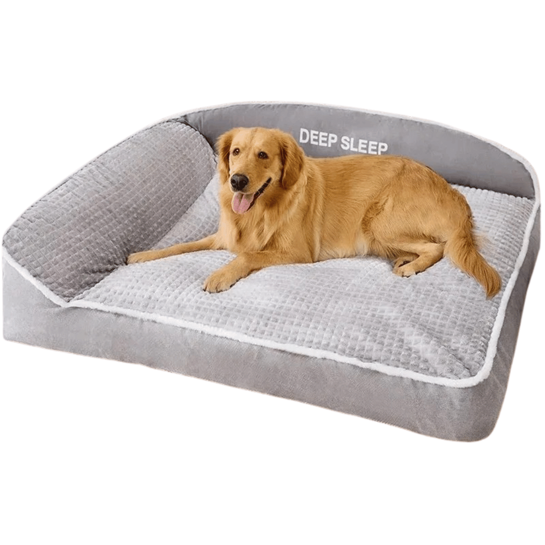 Super-Soft & Insulated Calming Dog Bed with Zipped Washable Cover 1